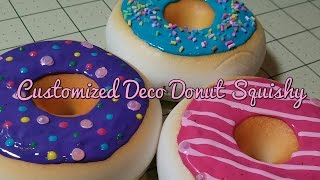 Customized Deco Donut Squishy Keychain Tutorial