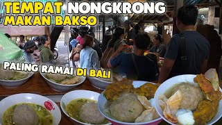 Bakso Ayam Dan Babi Paling Rame Pembeli Berjubel - Bakso Bali 100% Sukla Cau Belayu