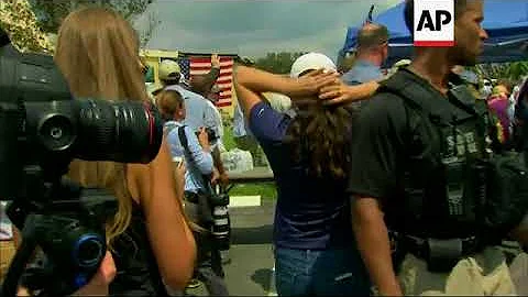 Trump meets Irma survivors in Naples, Florida