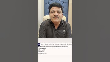 NEET 2022 (Abroad Paper) PYQ - Breathing & Exchange of Gases - 1 Similar MCQ Answer in Vid Descrip