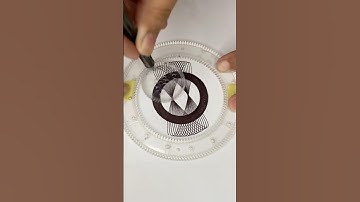 ASMR Spiral Sounds for Calm | Soothing Spirograph Art for Rest! #art #shorts #spirograph #asmr