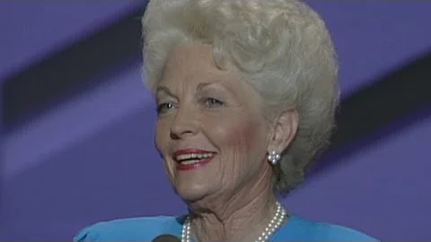 Ann Richards' 1988 DNC speech