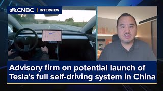 Launch of Tesla's full self-driving system in China would not be 'a slam dunk,' says advisory firm by CNBC International TV 1,086 views 1 day ago 4 minutes, 11 seconds