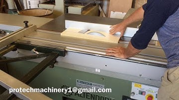 altendorf F90 sliding table saw