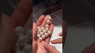 Pearl Craft | DIY pearl heart | Heart keychain | #diy #artandcraft #handmade #jewellery #jewelry