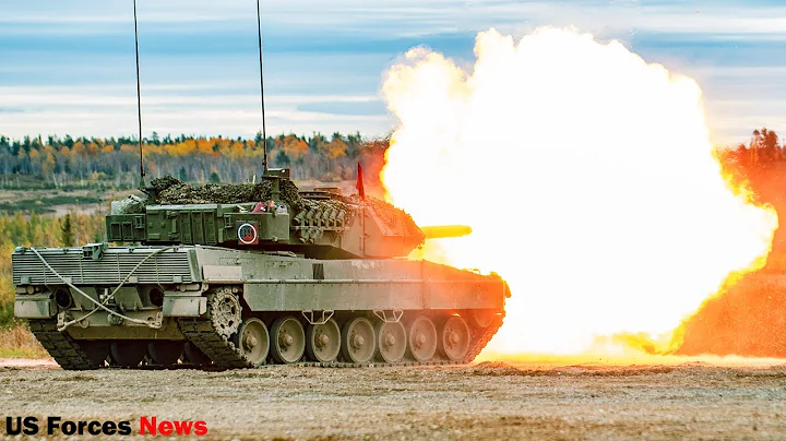 Watch This Insane Video ! Footage of Ukrainian Troops Training With Leopard 2 Tanks in Poland