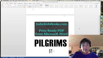 Microsoft Word to Print Ready PDF