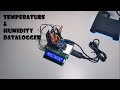DHT11 Temperature &amp; Humidity Data Logger Arduino | 4K
