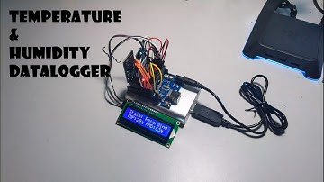 DHT11 Temperature & Humidity Data Logger Arduino | 4K
