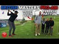 PLAYING IN THE BRITISH MASTERS PRO-AM WITH TYRRELL HATTON & THE TALLEST MAN IN BRITAIN