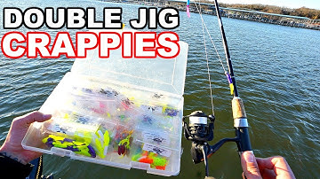 Pre-Spawn Crappie Fishing w/ DEADLY Double Jig Rig!!!
