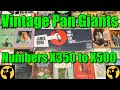 Vintage Pan Books - Pan Giants - Vintage Paperbacks - Numbers X350 To X500 - Pan Show Cards!