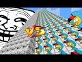 TROLL VS KRAL ŞAKİR KULE ŞANS BLOKLARI - Minecraft