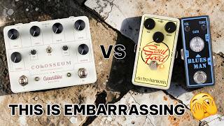 Boutique vs Budget! Cornerstone Colosseum vs Electro Harmonix Soul Food &amp; Tone City Blues Man