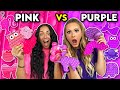 PURPLE vs PINK Fidget Shopping with PurpleStars02!!! *anything you can carry, ill buy*