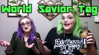 Tome Infinity and Beyond World Savior Tag