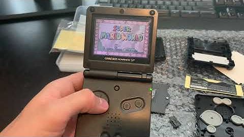 IPS V2 LCD Upgrade for Gameboy Advance SP from Aliexpress - Installation and Thoughts!