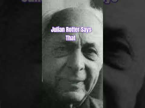 Julian Rotter #americanpsychologist
