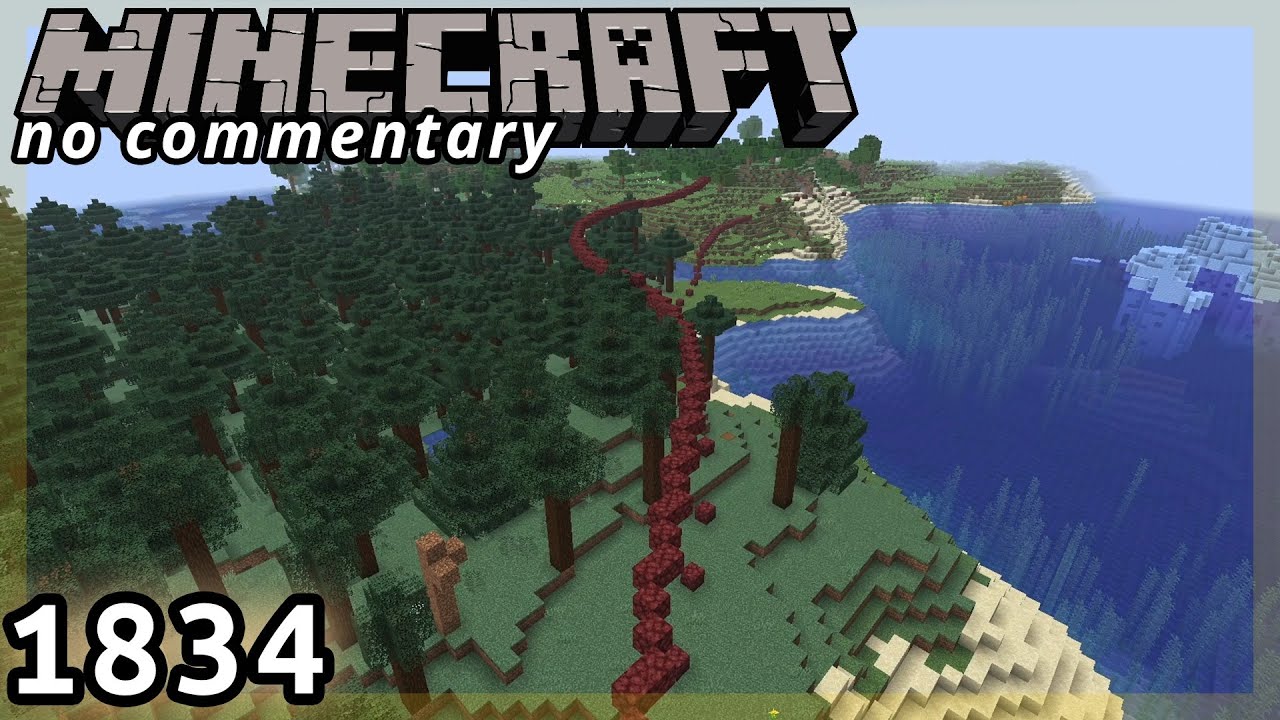Late-Game Minecraft 1834 :: A Wavy Netherrack Template - YouTube