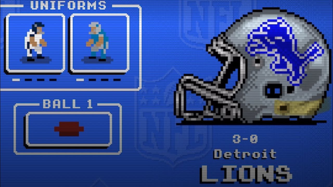 NFL Retro Bowl Career Mode Y1 W4 - Detroit Lions vs Seattle Seahawks
