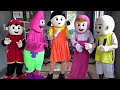 SQUID GAME ASIK JOGET NGLENYER | SQUID GAME COSTUME, COSPLAY PATRICK, MASHA, BOBOIBOY & UPIN