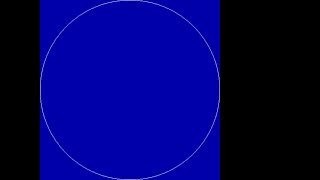 Calculating pi by counting pixels (or not)