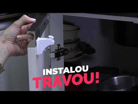 Vídeo: Dispositivo de trava de porta interna com trava