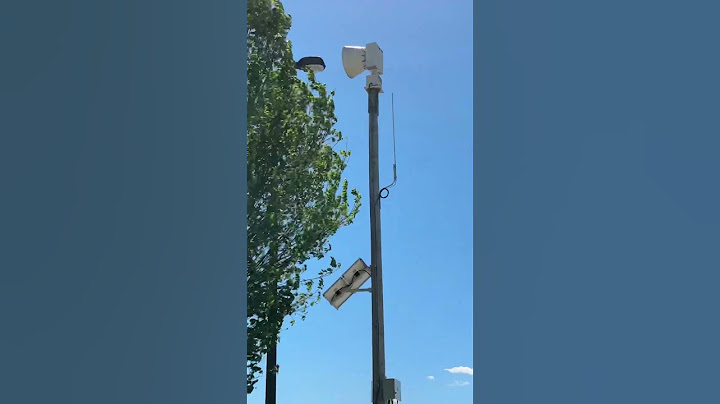 Tornado Siren #tornado #tornadosiren #weather