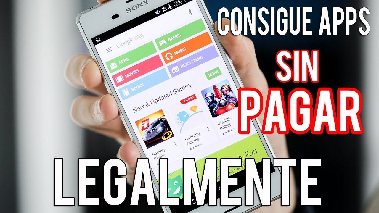 CONSIGUE APPS SIN PAGAR DEL GOOGLE PLAY - LEGALMENTE - #Appsinpagar ...