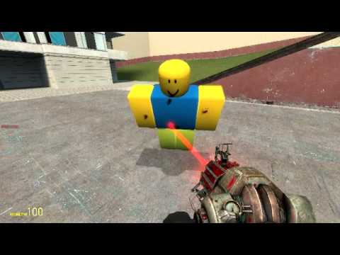 Roblox Model Imported Into Garry S Mod Youtube - roblox gmod game