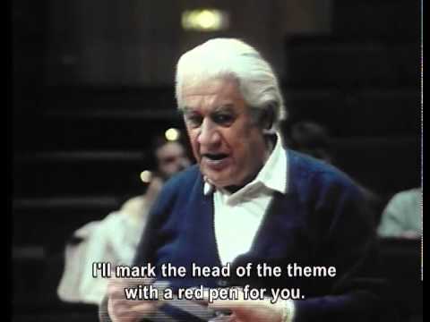 Sergiu Celibidache You Don't Do Anything, You Let it Evolve Part 4 (Eng Subt)