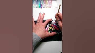 ASMR Spirograph - Homemade Scratch Art #shorts #asmr #satisfyingvideo