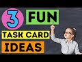 Fun Task Card Games Quiz