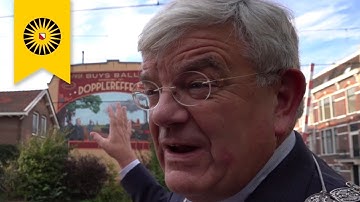 First scientific mural in Utrecht: Buys Ballot proves the Doppler Effect