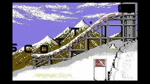 Antarctica - Skijump Intro - Skijump Intro - C64 Intro