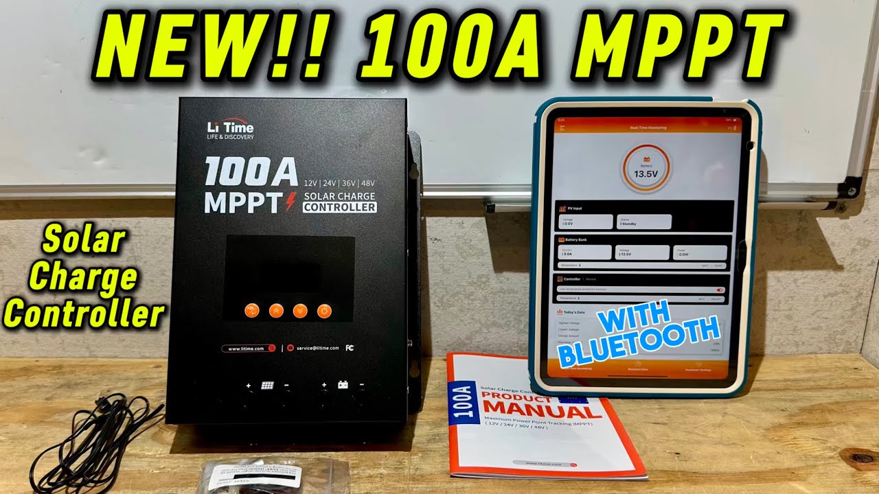 LiTime 100A MPPT Solar Charge Controller Review | Part 1 - YouTube