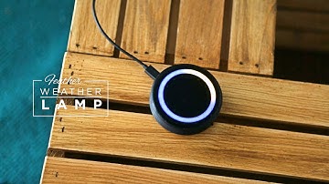 Feather Weather Lamp DEMO @ESP8266 #IoT #3DPrinting