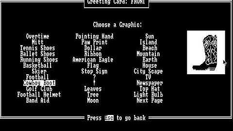 PRINT MASTER FOR DOS running UNDER DosBox