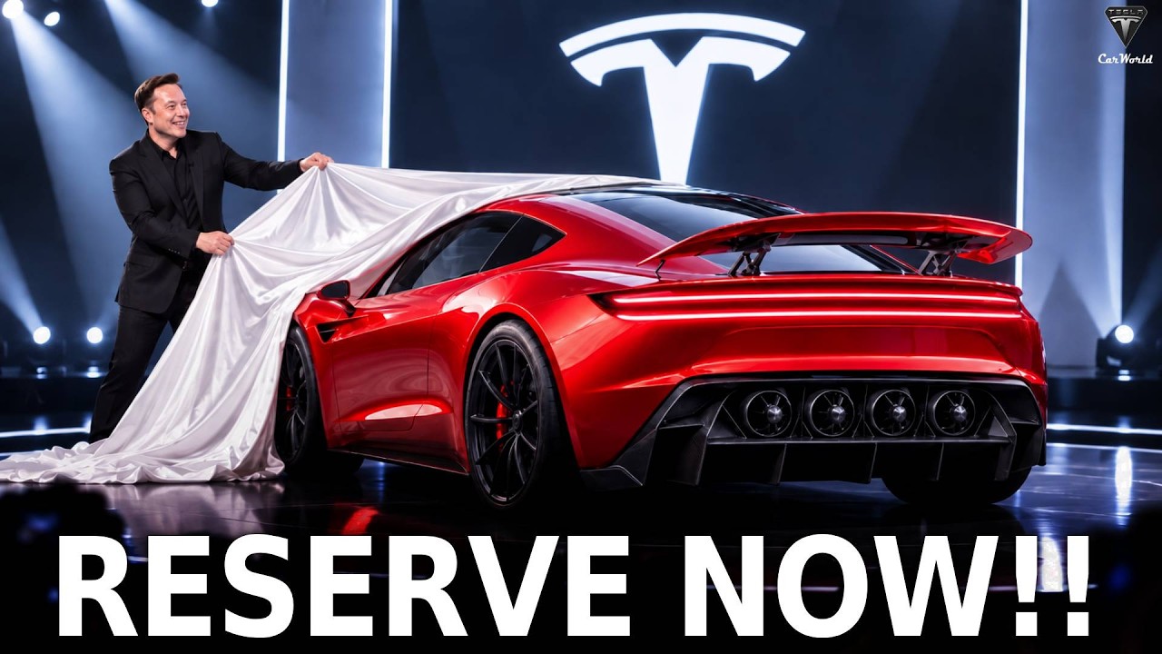 Tesla Roadster 2.0’s Shocking Secret Unveiled: FLYING Mode Exposed! – Video