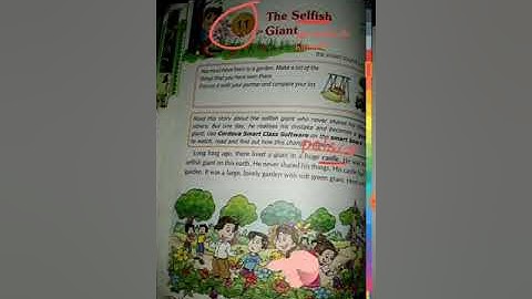 Grade 3,  The selfish Giant