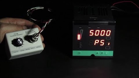 Integrated Transducer Simulator/Load Cell Simulator (iTS-350 Series mV/V)