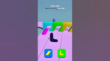 Blob Shifter 3D Level 3438 | Cubic Gaming #shorts #games #gameplay