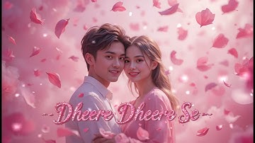 Dheere Dheere Se 💕 | AI Version | Romantic Love Song | Heart Touching Bollywood Style Hindi Song