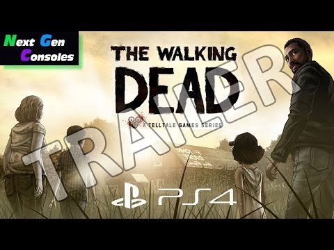 the walking dead PS4 trailer