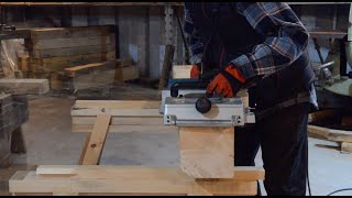 HUGE Makita Power Planer - A Timberframing Essential | #timberframe #makita #woodworking