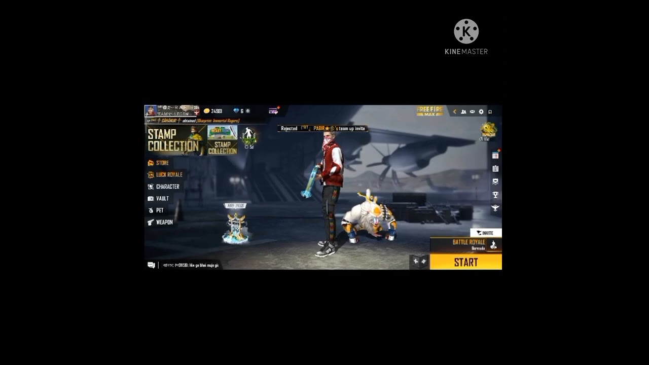 FREE FIRE INVITE FRIENDS AND WIN EVENT SHARE INVITE LINK | GET GLOO WALL SKULL PUNKER RED T-SHIRT