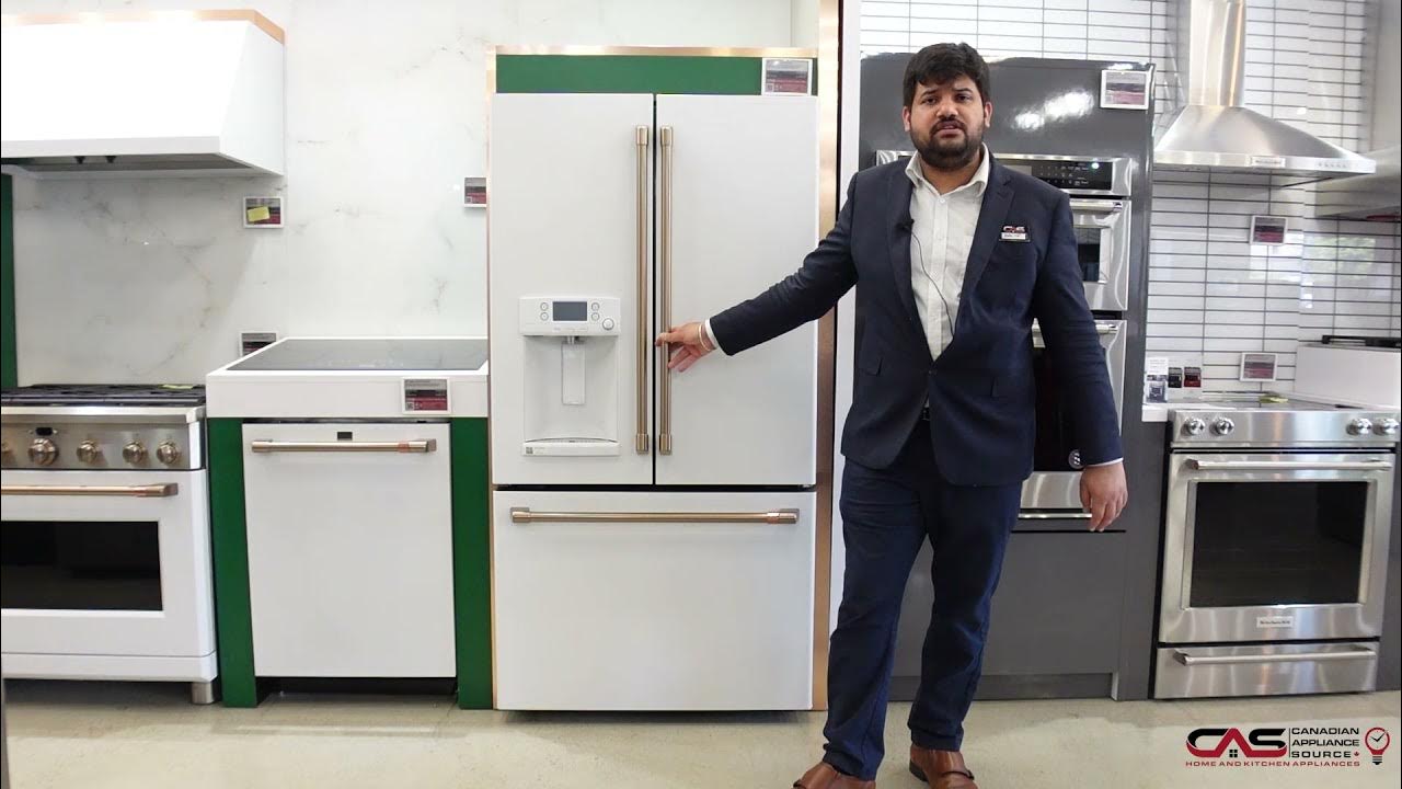 GE Cafe CYE22TP2MS1 Refrigerator Review One Minute Info YouTube