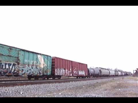 bnsf 5729 CSX Q542 freight train