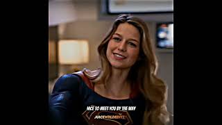 Supergirl Meets Kara Danvers #shorts #fyp #viral #dc #cw #supergirl #arrowverse #edit #ytshorts