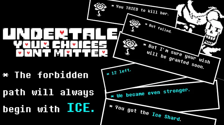 Undertale but Your Choices Don´t Matter.